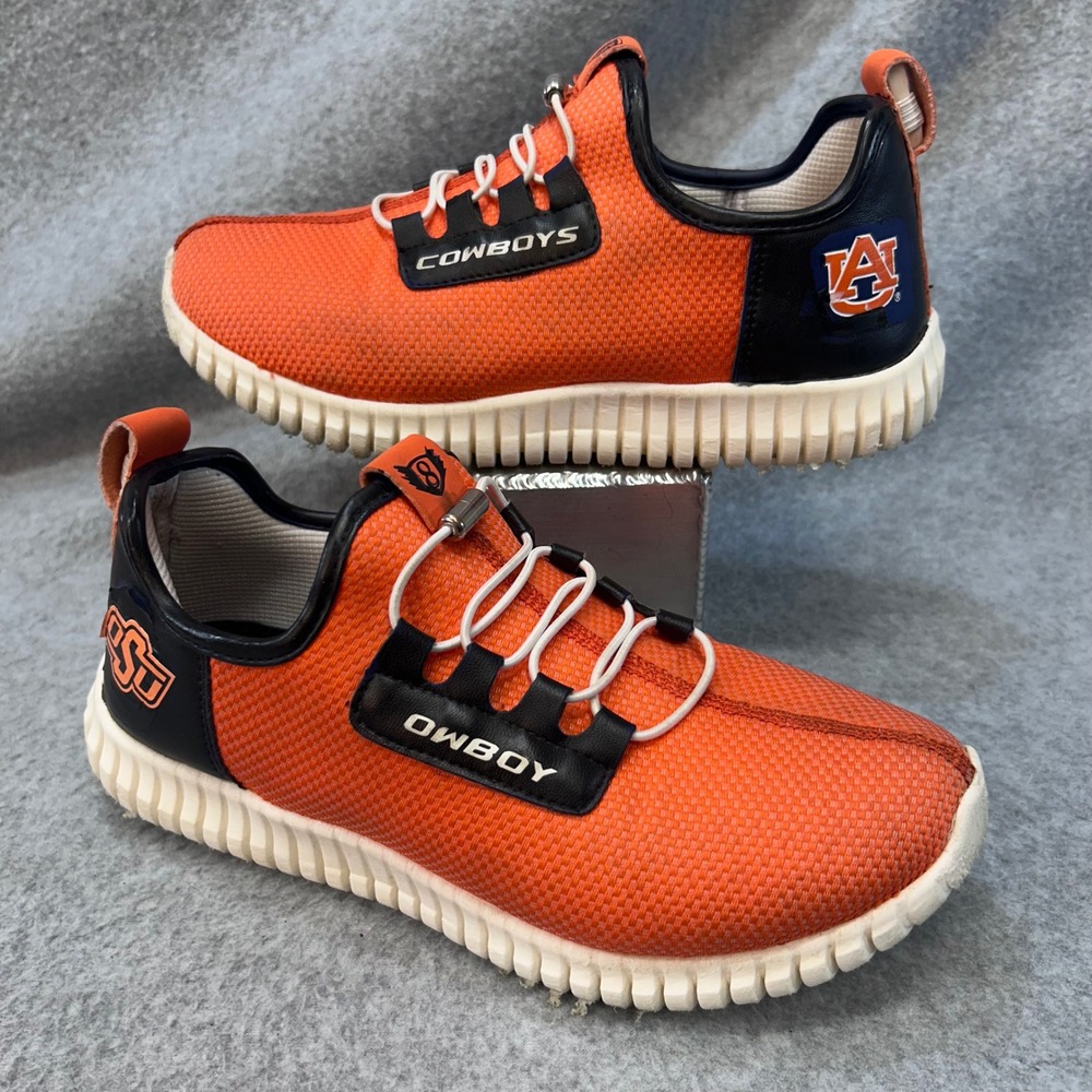 Oklahoma State University OSU Cowboys Adult Orange LUMN8 KH-1 Sneakers Size 7
